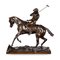 Joseph Cuvelier, Polo Player, 1870, Bronze, Image 3