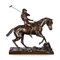 Joseph Cuvelier, Polo Player, 1870, Bronze 4