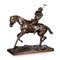 Joseph Cuvelier, Polo Player, 1870, Bronze, Image 1