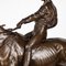 French Artist, Jockey & Horse Jumping a Fence, 1900, Bronze 15