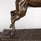 French Artist, Jockey & Horse Jumping a Fence, 1900, Bronze 20