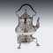 19th Century Victorian Silver Teniers Hot Water Kettle by J Figg, 1879, Image 4