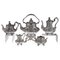 19th Century Victorian Silver Orientalist Tea & Coffee Set, 1843, Set of 5, Image 2