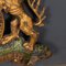 19th Century Duke of Northumberland Crest in Carved Wood & Painted Wood, 1800s, Image 15