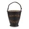 19th Century Victorian Leather Bound Fire Bucket from Frogmore House, 1890s 1