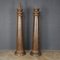 19th Century Indian Handcarved Architectural Columns, 1860s, Set of 2 2