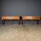 20th Century French Walnut Jewellery Makers Benches, 1920s, Set of 2 2