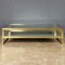 20th Century Brass & Glass Mirrored Vitrine Coffee Table from Maison Janson, 1970s, Image 4