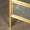 Brass & Glass Mirrored Vitrine Coffee Table from Maison Janson, 1970s, Image 7