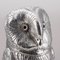 19th Century Victorian Silver Owl Shaped Cocktail Shaker, 1898 9