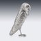 19th Century Victorian Silver Owl Shaped Cocktail Shaker, 1898 4