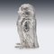 20th Century German Silver Owl Shaped Wine Cooler, 1920s 3
