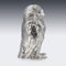 Cantinetta frigo in argento a forma di gufo, Germania, anni '20, Immagine 5