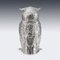 20th Century German Silver Owl Shaped Wine Cooler, 1920s 4