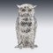 20th Century German Silver Owl Shaped Wine Cooler, 1920s 2