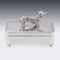 20th Century Italian Silver Cigar Box Mounted with a Dachshund, 1960s, Image 4