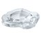 Ice Glass Ashtray from Val St. Lambert, 1950s, Image 1