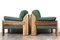 Italian Lounge Chairs from Mobil Girgi, 1970s, Set of 2, Image 12