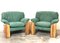 Italian Lounge Chairs from Mobil Girgi, 1970s, Set of 2, Image 1