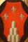 Italian Oval Coat of Arms, 1890s, Oil on Canvas & Gold Leaf, Image 2
