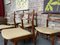 Boomerang Dining Chairs in Teak from Habeo, 1960s, Set of 5 8