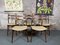 Boomerang Dining Chairs in Teak from Habeo, 1960s, Set of 5, Image 3