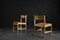 Moderne skandinavische Modell 3241 Stühle aus Eiche & Cognac Leder von Børge Mogensen für Fredericia Stolefabrik, 1960er, 2er Set 7