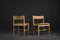 Scandinavian Modern Model 3241 Chairs in Oak and Cognac Leather by Børge Mogensen for Fredericia Stolefabrik, 1960s, Set of 2 10
