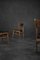 Scandinavian Dining Chairs in Beech and Teak, 1960s, Set of 4 5