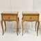 French Varnished Birch Bedside Tables in the style of René Prou, 1940s, Set of 2, Image 1