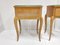 French Varnished Birch Bedside Tables in the style of René Prou, 1940s, Set of 2 9