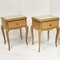 Tables de Chevet en Bouleau Verni dans le style de René Prou, France, 1940s, Set de 2 12