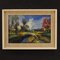Artiste Français, Paysage Impressionniste, 1960, Huile sur Toile, Encadrée 1