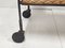 French Trolley in Steel and Rattan, 1950s, Image 8