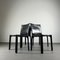 CAB 412 Chairs in Leather by Mario Bellini for Cassina, Italy, 1977, Set of 4 3