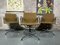 EA 107 Chairs in Aluminum by Charles & Ray Eames for Vitra, Set of 4 1