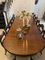 Large Victorian Figured Walnut Extending Dining Table, 1850s 4