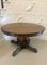 Large Victorian Figured Walnut Extending Dining Table, 1850s 11