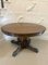 Large Victorian Figured Walnut Extending Dining Table, 1850s, Image 11