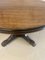 Large Victorian Figured Walnut Extending Dining Table, 1850s 15