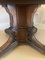 Large Victorian Figured Walnut Extending Dining Table, 1850s 22