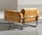 Italian Tubular Chrome and Cord Lounge Chairs, 1960s, Set of 2 2