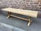 Large French Natural Wood Monastery Table 1
