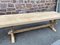 Large French Natural Wood Monastery Table 8