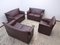 Lauriana 2-Seater Sofas in Leather by Tobia Scarpa for B&B Italia / C&B Italia, Set of 4, Image 5