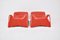 Italian Lounge Chairs in the style of Alberto Rossellini, 1960s, Set of 2 1