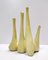 Gelbe Polivasetto Vase aus polierter Keramik von Antonia Campi für Laveno, 1950er 5