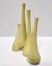 Gelbe Polivasetto Vase aus polierter Keramik von Antonia Campi für Laveno, 1950er 11