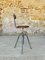 Industrial Metal and Wood Stool with Adjustable Swivel Seat, 1960s, Image 28