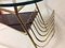 Triangular Brass and Glass Coffee Table by Gio Ponti, 1950s 2